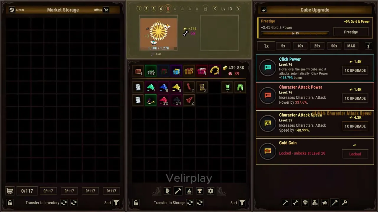 Task Bar Cube Prestige Guide: Carryover & Reset Checks